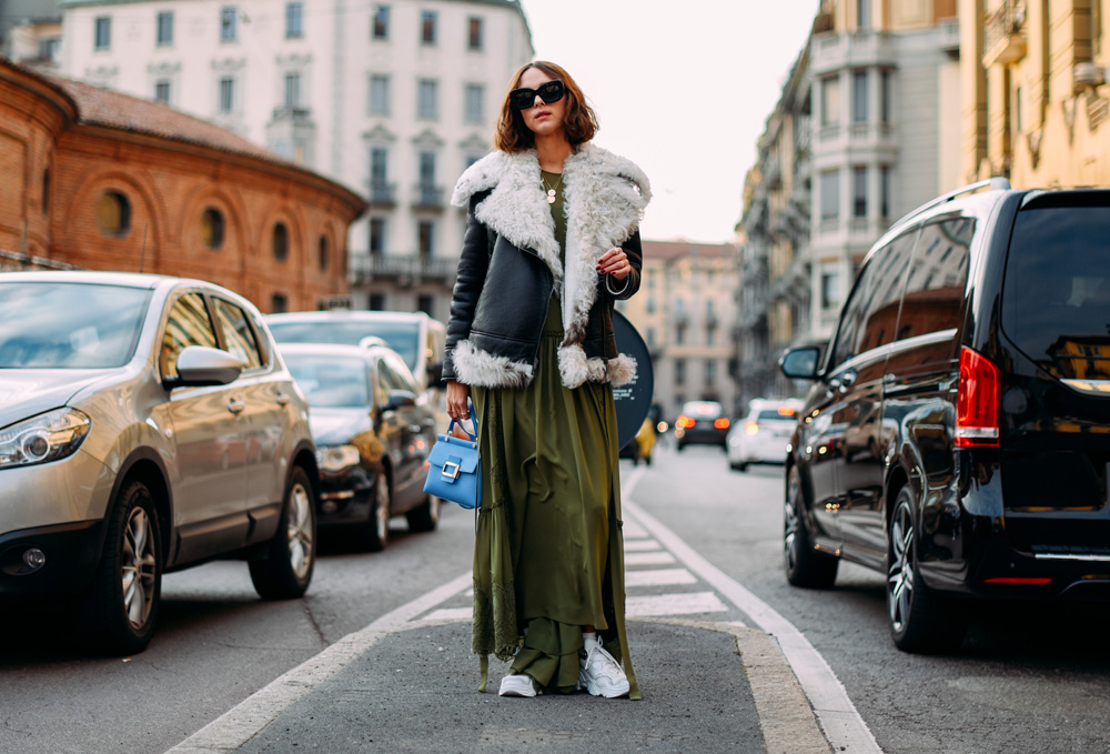 Milan Fashion Week's Street Style Was All About Going Gray