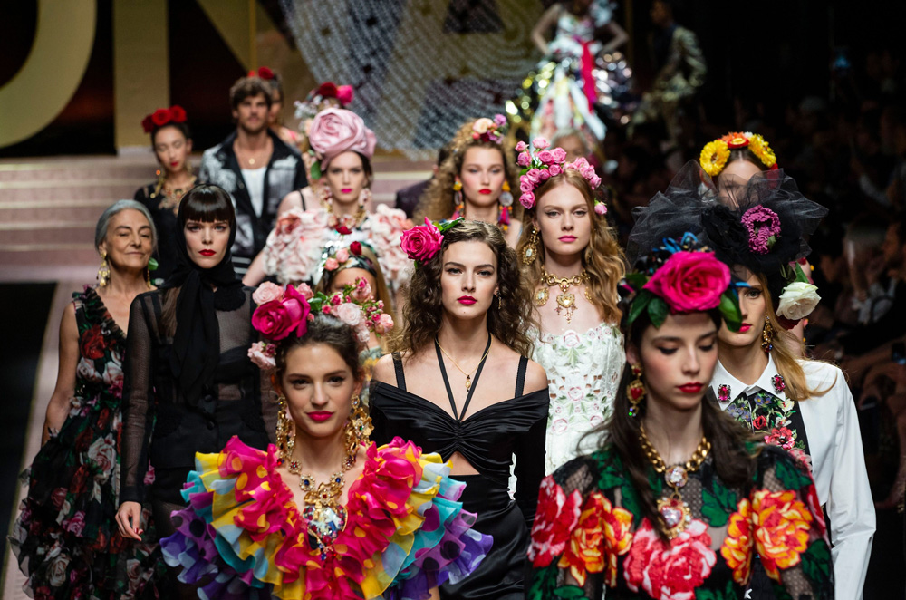 Dolce & Gabbana - Dolce&Gabbana Spring Summer 2019 Women's Fashion Show.  #DGDNA #DGWomenSS19 #DolceGabbana