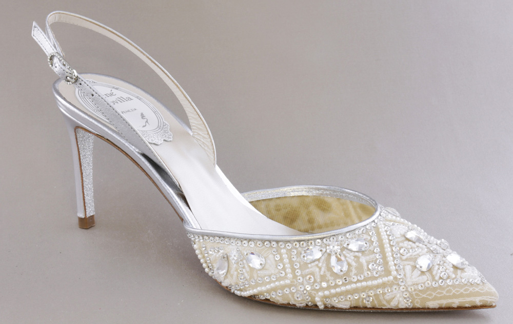 rene caovilla bridal shoes