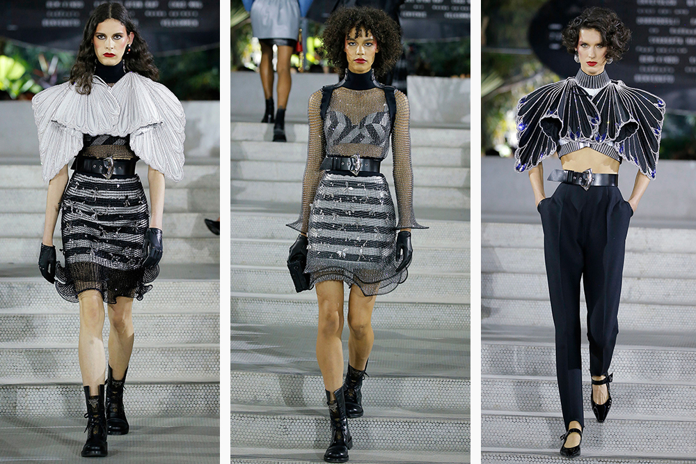 At Louis Vuitton Cruise 2023, Natural Beauty and Futurism Take