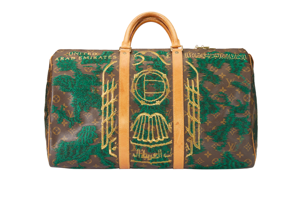 Jay Ahr Designs Embroidered Vintage Louis Vuitton Bags for