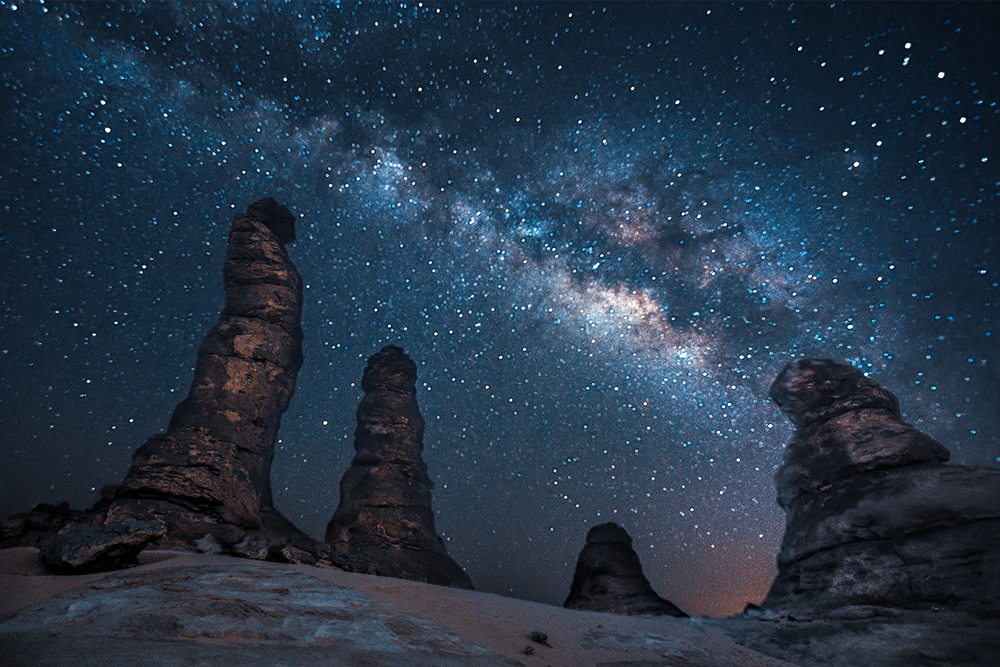 3 Breathtaking Spots To Stargaze In Saudi Arabia About Her