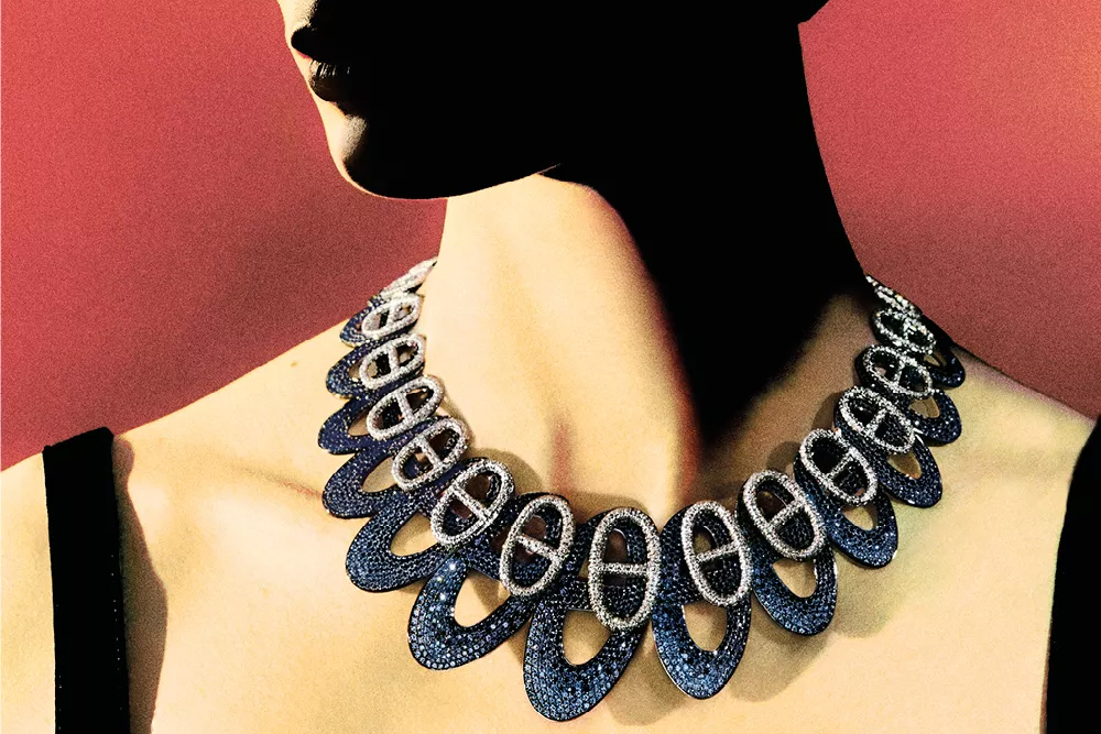 The new Hermès jewelry collection is on display in Paris